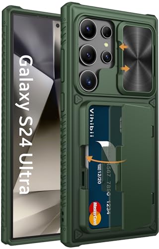 Étui de protection Galaxy S24 Ultra vert foncé finition mate