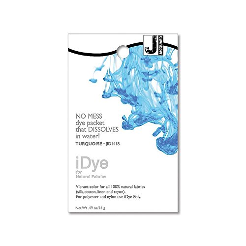 Jacquard iDye Natural Fiber Fabric Dye - Turquoise