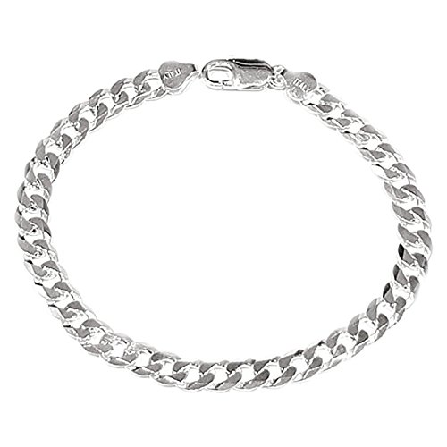 Bracelet en chaîne argent massif homme 21 cm le cadeau idéal