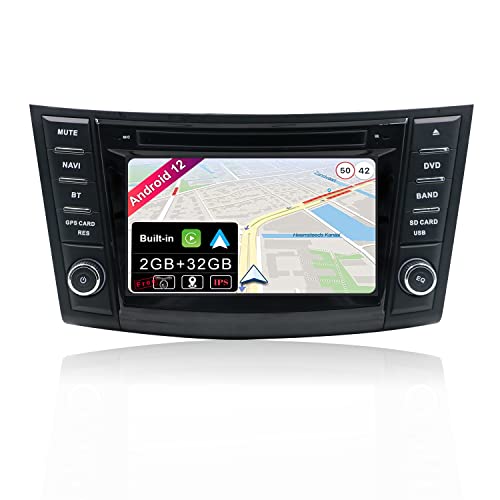 JOYX Android 10 Autoradio Compatible avec Suzuki Swift ERTIGA 2011-2017 Navigation | Caméra Microphone GRATUITES | GPS 2 DIN | 2G+32G | 7” |Soutien Dab Commande au Volant 4G WiFi Bluetooth5.0 Carplay