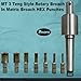 ASSORTS MT3 Teng Style Rotary Broach Holder Set with Metric HEX Broach Punches 3mm–12mm for CNC Lathe Milling Machine Internal Hex Broaching Tool