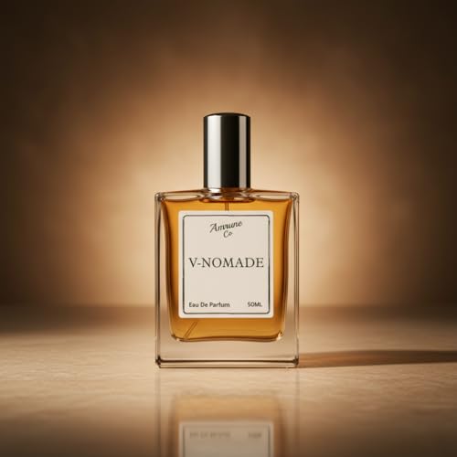 Image of V Nomade Luxury Men's Eau De Parfum | Amber Oud Smoky Scent | Strong & Long Lasting 50ml Perfume Spray for Gifting