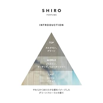 Amazon | SHIRO PERFUME INTRODUCTION オードパルファン 50mL