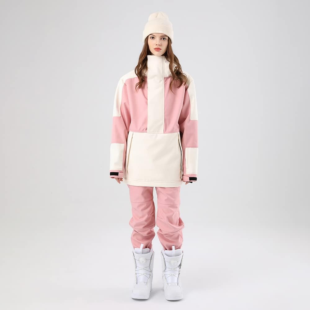 SEARIPE Women Ski Jacket and Pants Set Couples Windproof Ski Suits Mens Waterproof Two Piece Snowsuits for Winter Sports - Image 2