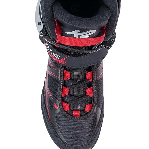 K2 Skates Herren Schlittschuhe F.I.T. ICE, black - red, 25G0410.1.1.070 – Ansicht 2