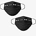 Twin Pack BIOMSK Face Mask (10 Pcs Black)