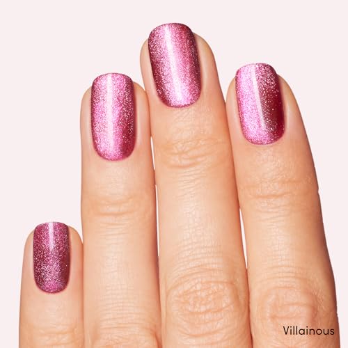 Dashing Diva One Gel Magnetic Mega Bundle – One Gel Magnetic Starter Kit in Villainous, Top Coat and Magic Off Nail Polish Remover - Manicure Set includes LED Lamp and Power Magnet - Thumbnail 2