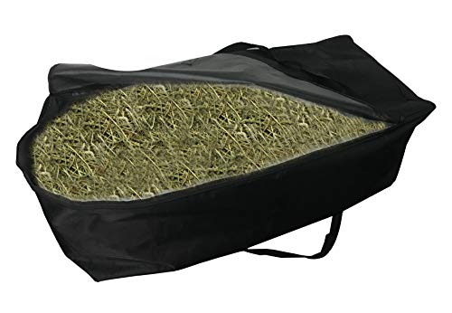 NRTFE Hay Bale Bag for Horses Livestock,Waterproof Extra Large Hay Carry Storage Bag 40"