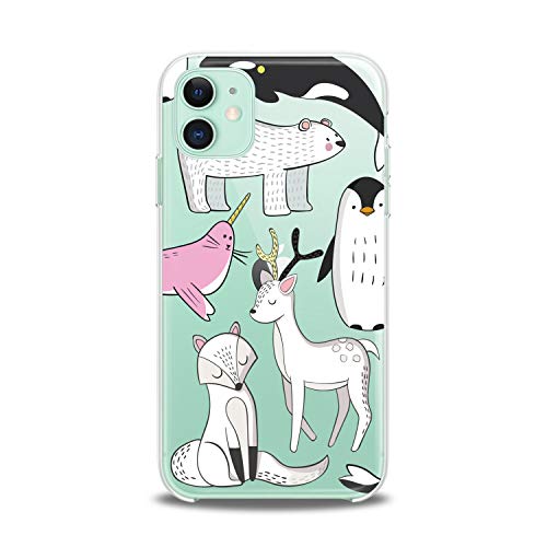 Lex Altern Case Compatible With Iphone 14 13 Pro Max 12 Mini 11 Xs Xr 8 X 7+ 6 Se 5 Polar Animals Narwhal Soft Bear Deer Art Cover Slim Fit Fox Clear Girls Smooth Print Lightweight Kids Design Orca #TOP7