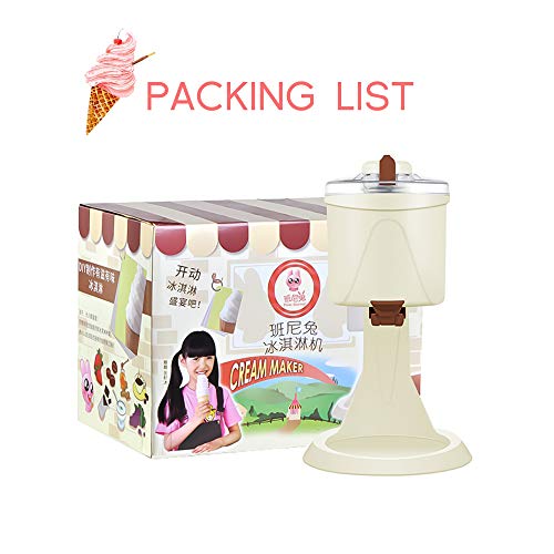 Happyeating Softeis-Eiscreme Machen, elektrische DIY-Küche Automatische Mini-Frucht-Softeis-Eismaschine für zu Hause… – Bild 8
