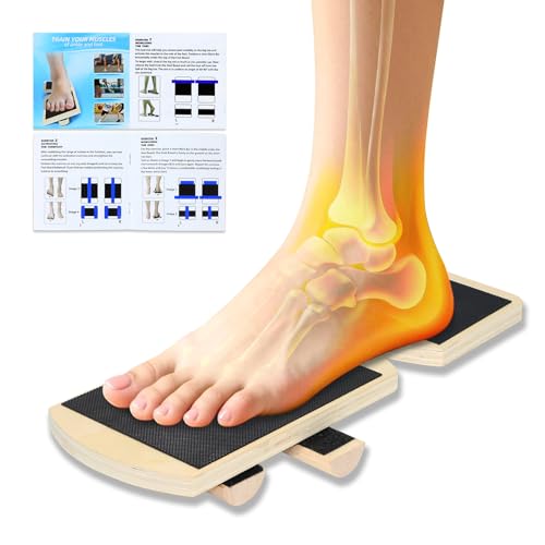 Ankle Balance Board & Ankle Strengthener for Physical Therapy Rehab, Plantar Fasciitis Relief,...