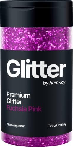 Hemway Rose Gold Glitter Fine 130g/4.6oz Powder Metallic Resin Craft Glitter Flake Sequins for Epoxy Tumblers, Hair Face Body Eye Nail Art Festival, DIY Party Decorations Paint