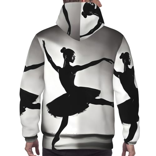 Pull polyester homme imprimé ballerine pour un confort décontracté - 4