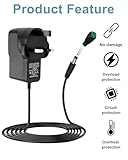 9V 1A Power Adapter Supply, AC/DC Jack One Spot Charging Adaptor Charger Plug Universal 1000MA Transformer ConverterCompatible with Kids Electric Cars LED Strip Lights Router Video Audio - Image 4