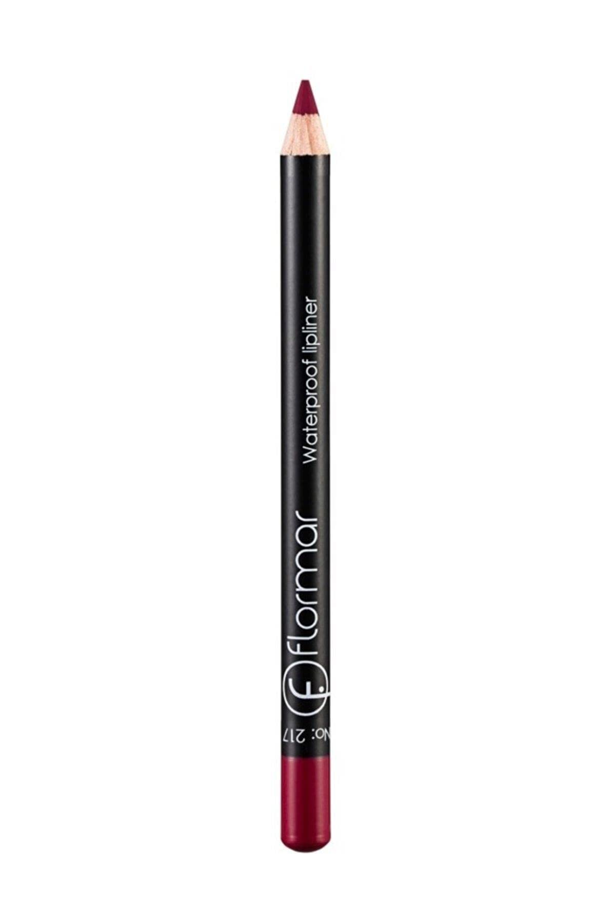Flormar Waterproof Lipliner - Dudak Kalemi No217 Chic Crimson 1.14gr