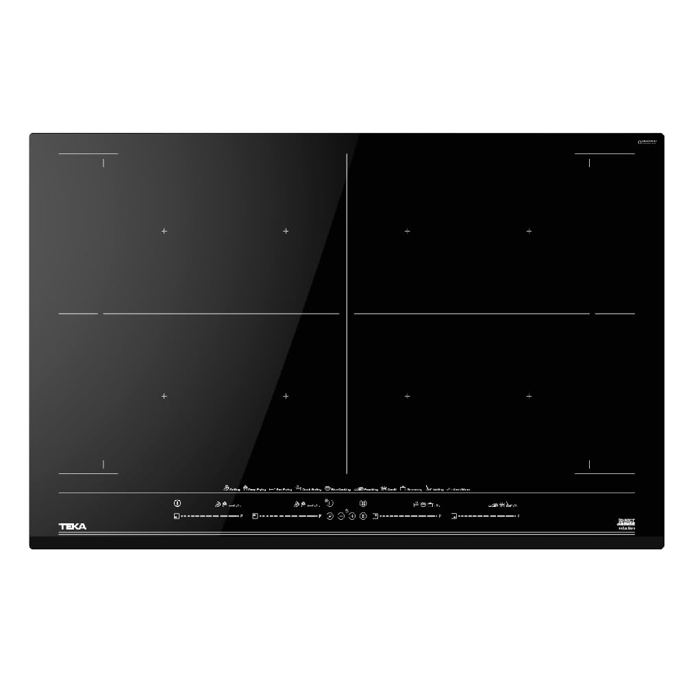 TEKA Placa de Inducción 80 cm, FullFlex, Conexión Wifi, 4 Zonas, Función HobtoHood, Touch Control Multislider, Seguridad Infantil, Modelo IZF 88770 MST