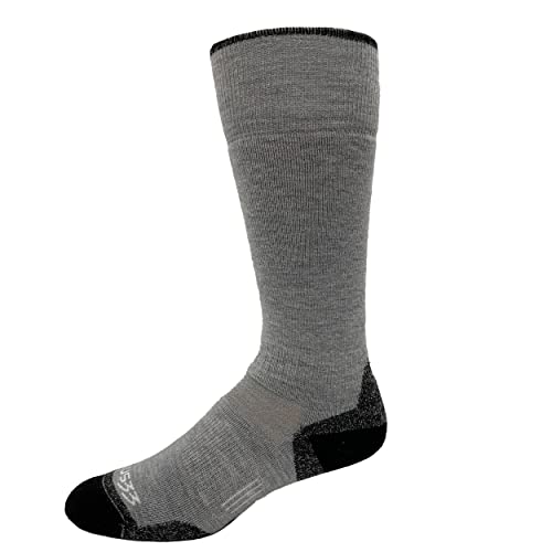 Image of USA Made - Micro Cushion Ski and Snowboard Socks - Over the Calf Socks - Merino Wool - Mountain Heritage