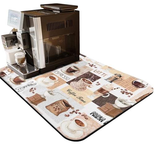 Coffee Mat for Countertop Waterproof Silicone (19x12)