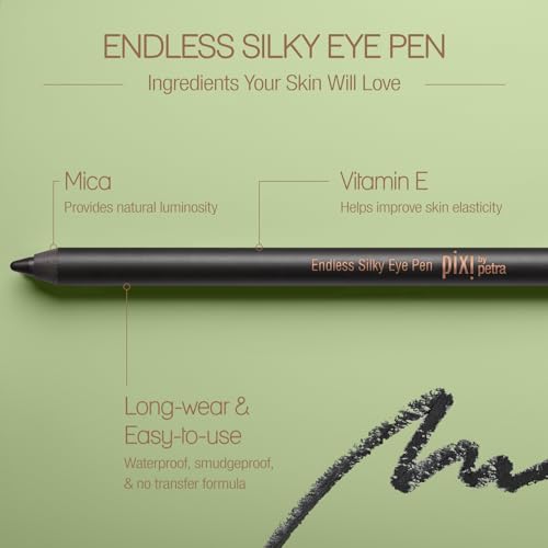Pixi Endless Silky Eye Pen - No. 1 Black Noir - 0.04 oz