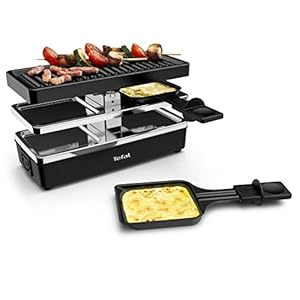Raclette Modulable Tefal, Prise Intégrée, Compact et Passe-Partout
