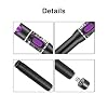 2-Pack Fiber Tester 30Km Fiber Fault Detector with 9/125 SM FC-LC Adapter (Purple)