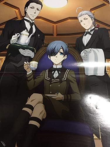 Amazon 劇場版 黒執事 Book Of The Atlantic ポスター セバスチャンミカエリス シエル ファントムハイヴ スネーク おもちゃ おもちゃ