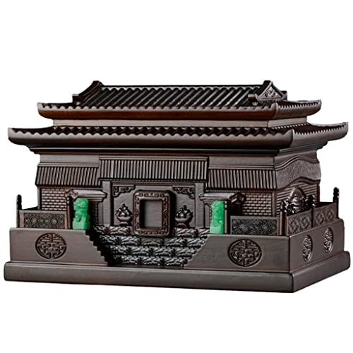 Urn for Ashes Chinese Classical Yongle Palace Architectural Model Columbarium,