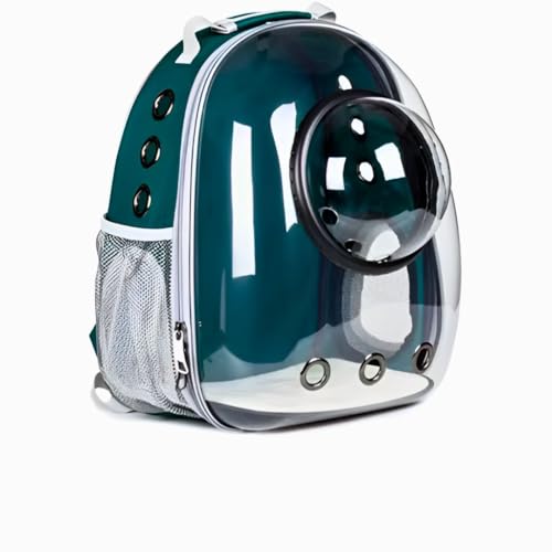 Mochila de Transporte para Cães e Gatos Bolsa Portátil com Visão Panorâmica e Ventilação Ideal para