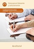  Trabajos de carpintería y mueble. MAMA0209 - Guía para el docente y solucionarios
