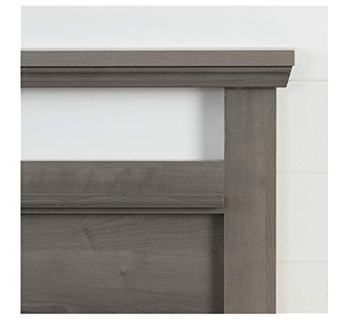 Wood & Style Headboard, King 78-Inch, Gray Maple Comfy Living Home Décor Furniture Heavy Duty #TOP4