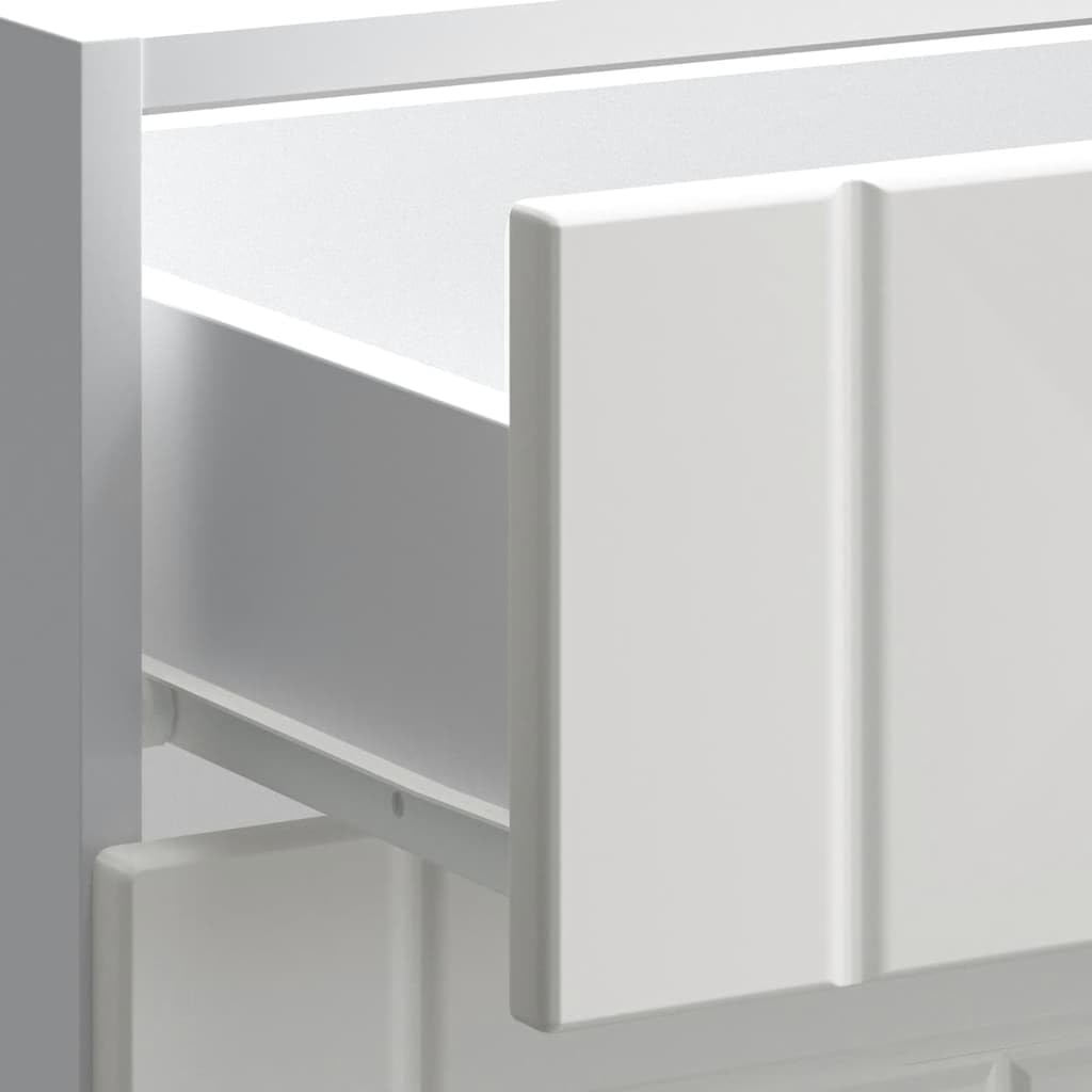 vidaXL Mueble bajo de Cocina Lucca Madera de ingeniería Blanca