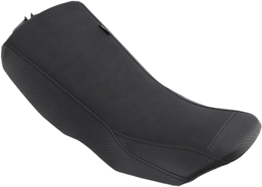 Front Driver Seat Raider Cushion Compatible with Blue for Tenere 700 2019 2024 23 Black(Carbon)