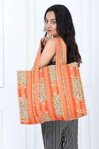 Bolso Tote de Algodón para Mujer, Reutilizable y Lavable miniatura 2