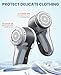 POPCHOSE Fabric Shaver, Sweater Shavers to Remove Pilling, Lint Shaver with 6-Leaf Blades, Electric Lint Remover for Clothes, Couch, Furniture, Fuzz, Lint Ball, Pillings, USB Rechargeable