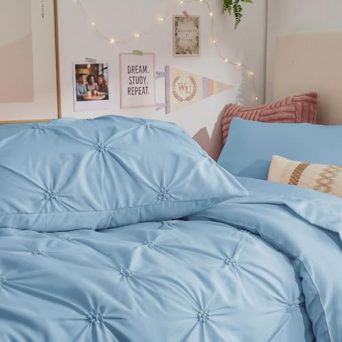 Image of BEDELITE Twin XL Comforter Set Cornflower Blue,Lightweight & Soft Comforter