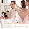 Braut Geschenke JGA Party Zubehör Leinen Braut Kram Make up Tasche Mitgebsel Geschenk zur Brautparty Junggesellinnenabschied Bride Dekoration Kosmetiktasche für Hochzeit Verlobung #5