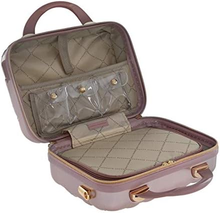 review Marcy McKenna 2-in-1 Essentials Beauty Case - Mocha Python