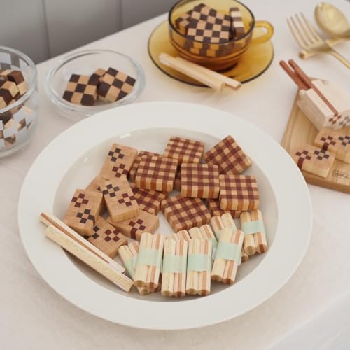 選べる 箸置き セット 柄 形 サイズ 容量 食器 キッチン用品 雑貨 小物 木製 チェック柄 丸型 チェック 丸 クッキー かわいい 可愛い おしゃれ 北欧風 食卓 食卓雑貨 インテリア 雑貨 ギフト プレゼント 贈り物 人気 ふるさと納税箸置き (チェック柄大×2個)