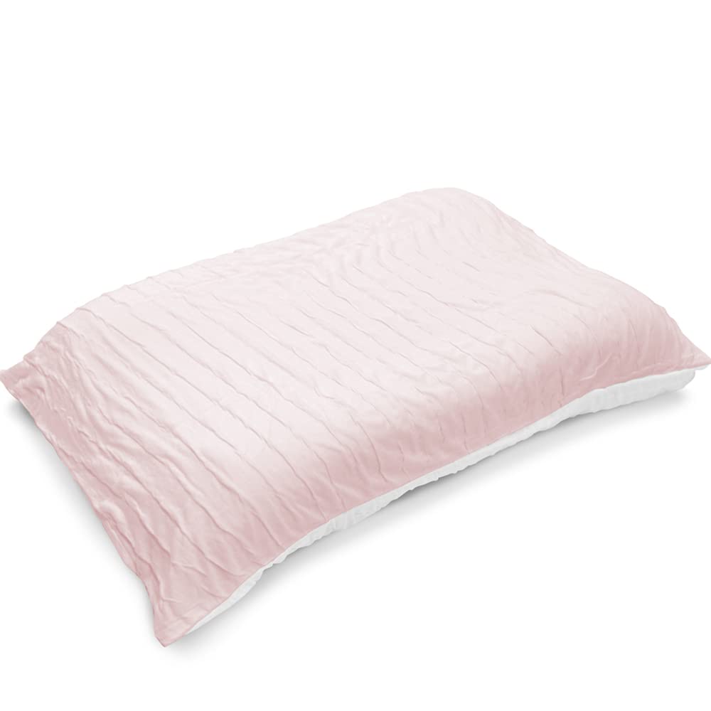 とろけるふとん enifea 2 枕カバー さくら×ホワイト とろけるふとん