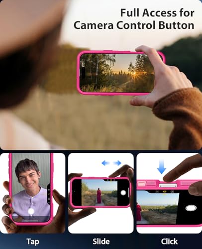 Coque iPhone 16 Pro Max antichoc rose pour protéger votre écran des chutes - 7