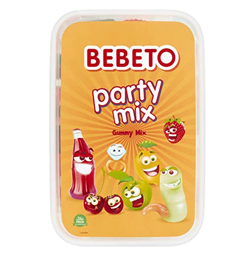 Bebeto Gummy Party Mix (400g), Halal Certified Sweets, Pack of 1