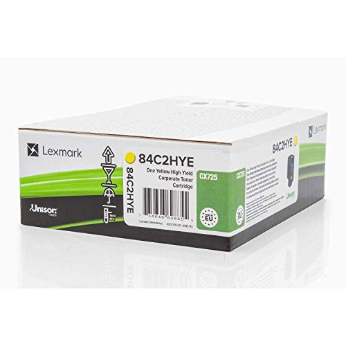 Toner d'origine Lexmark CX 725 jaune 84C2HY00 pour des impressions de haute capacité