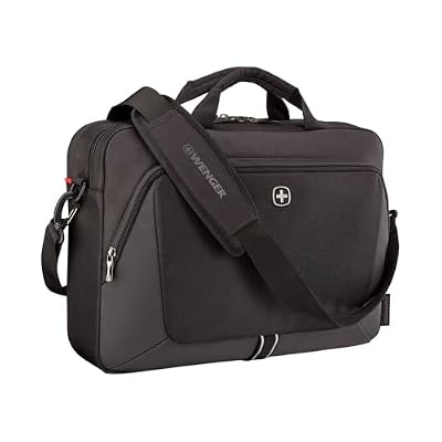 Wenger, XE Brief 16, 16" Laptop Briefcase with Tablet Pocket, Black, Rete digitale, 15,6", Casual