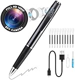 Una fotocamera che sembra una penna comune • Microfono integrato per registrazioni audio • Controllo semplice tramite 1 tasto • Fino a 180 minuti di registrazione con una carica della batteria • Slot per schede di memoria microSD(HC/XC) fino a 128 GB • Trasferimento dati su PC o Mac comodamente tramite cavo USB incluso