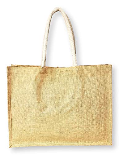SONA-G-DESIGNS-Personalized-with-Embroidered-Name-Vintage-Style-Jute-with-Black-Cotton-Pocket-Large-Tote-Shopping-Bag