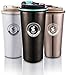 Produktbild Coffee Cloud Edelstahl Kaffeebecher 500ml | Doppelwandig vakuumisolierter Travel Mug | Thermobecher aus Edelstahl | Isolierbecher BPA Frei, Leicht & Auslaufsicher (Anthrazit)