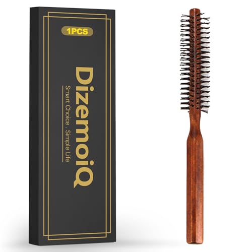 DizemoiQ Bartbürste für Herren Bartpflege Bürste für Styling und Bartöl Verteilung Kompakte Bartbürste für Tägliche Pflege und Reisen