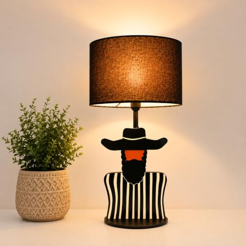 Image of THE GRANDEUR Vintage Gentleman Artistic Table Lamp, 41 cm