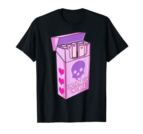 Pastel Goth Emocionalmente Inestable Kawaii Estética Vaporwave Camiseta