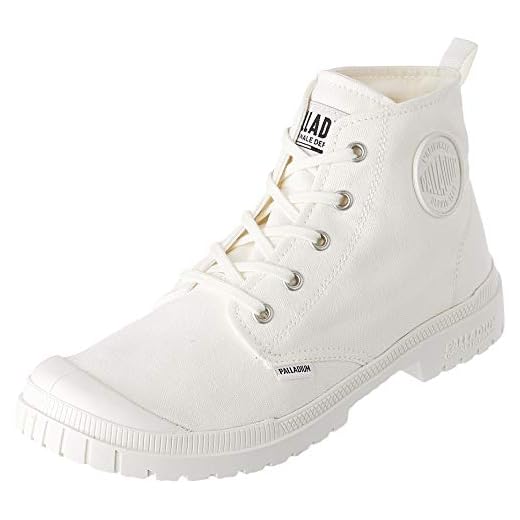 Palladium, PAMPA SP20 HI CVS, Sneaker Boots unisex, Blanc, 38, EU